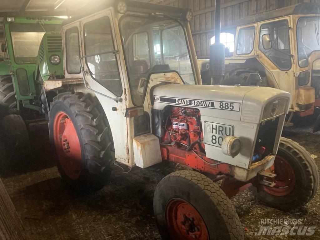 David Brown 885 Tractoren