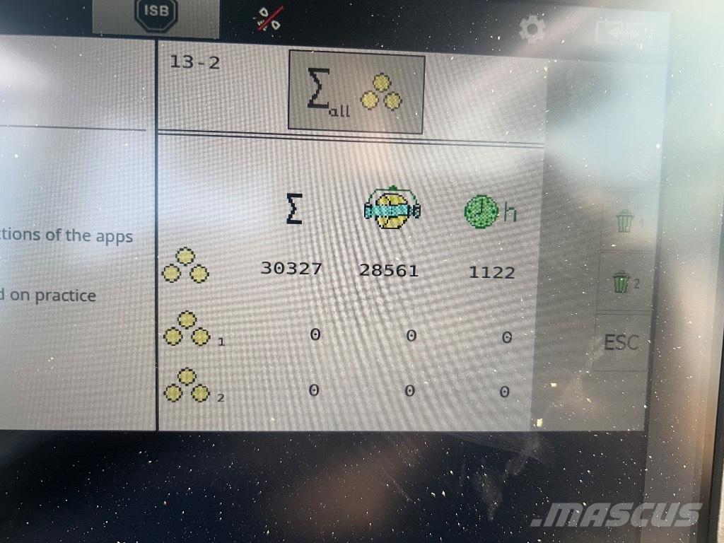 Krone CF1550XC Ronde-balenpersen