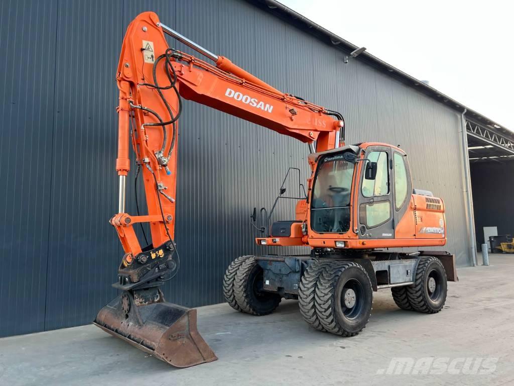 Doosan DX170W Wielgraafmachines