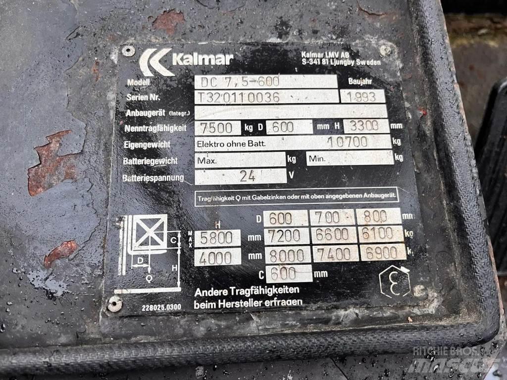 Kalmar DC7,5- 600 LPG heftrucks