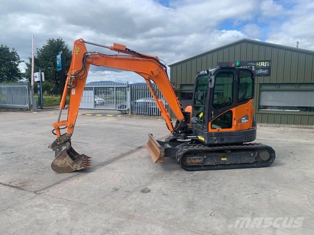 Doosan DX 62 R-3 Minigraafmachines < 7t
