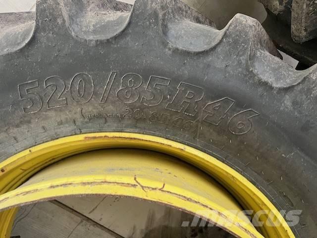 BKT 520/85R46 Banden, wielen en velgen