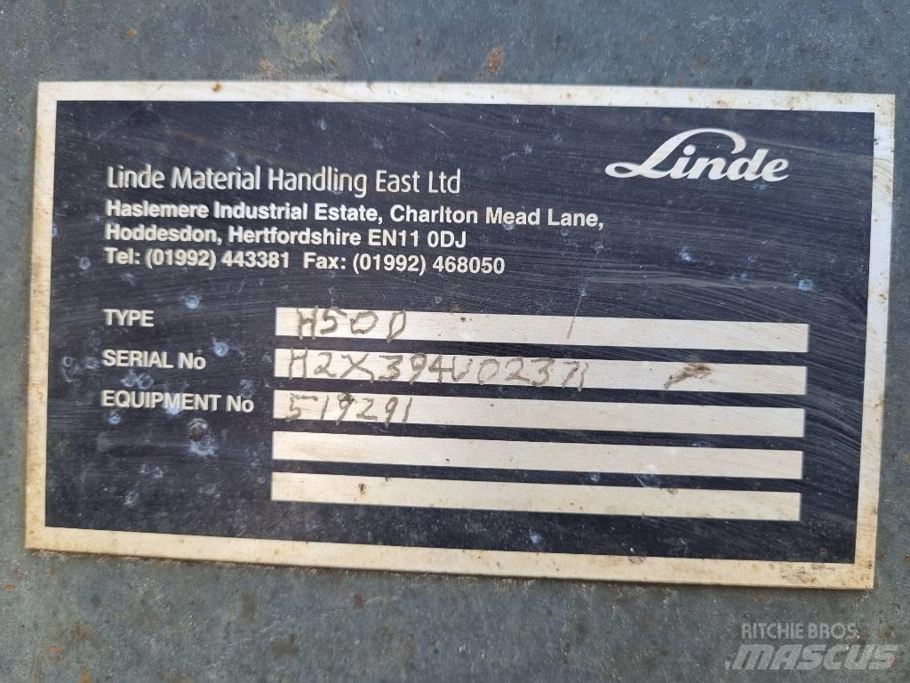 Linde H 50 D Diesel heftrucks