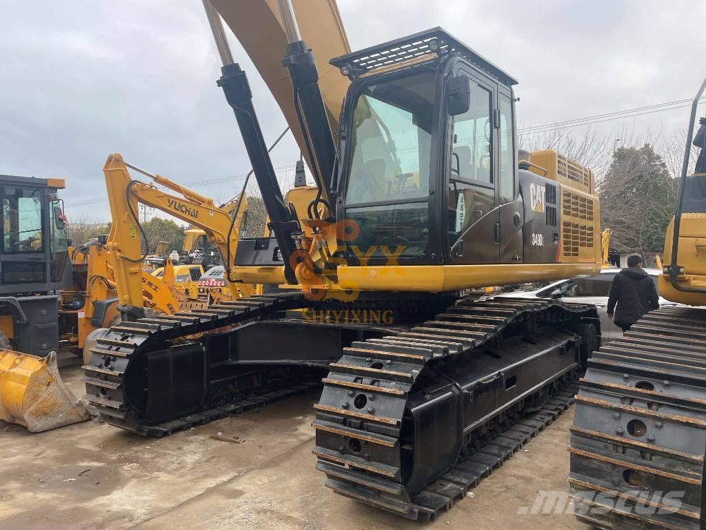 CAT 349D2 Rupsgraafmachines