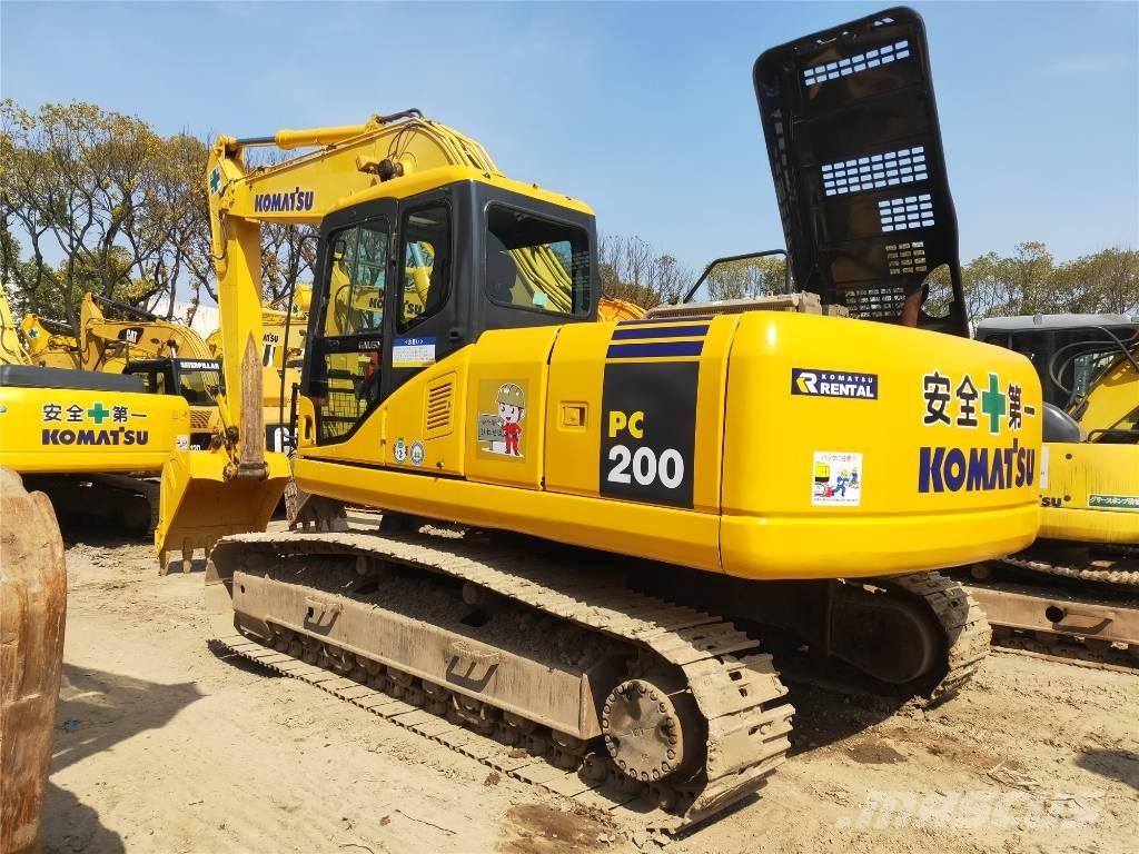 Komatsu PC200-7 Rupsgraafmachines