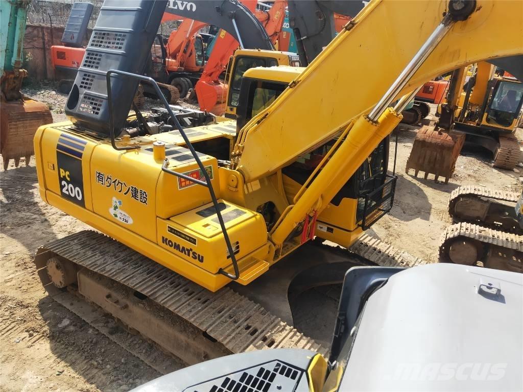 Komatsu PC200-7 Rupsgraafmachines