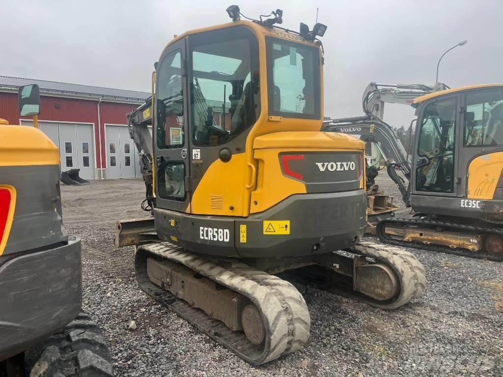 Volvo ECR 58 D Minigraafmachines < 7t