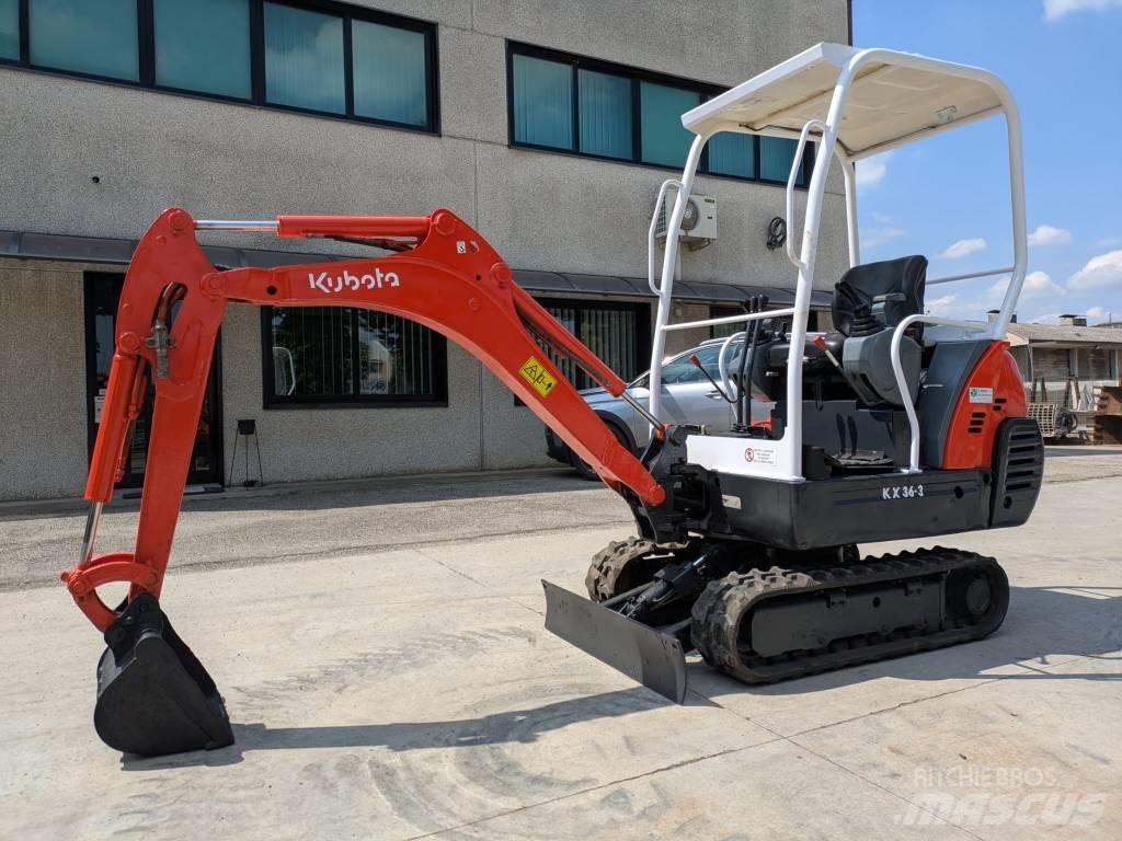 Kubota KX 36-3 Minigraafmachines < 7t