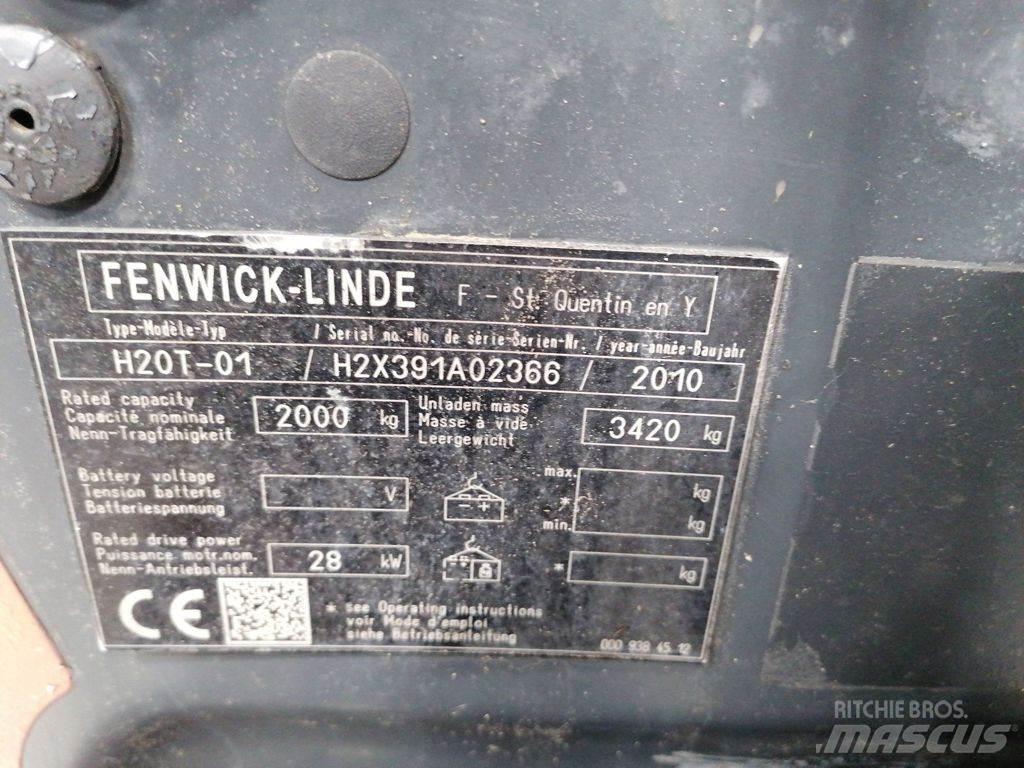 Linde H20T-01 LPG heftrucks