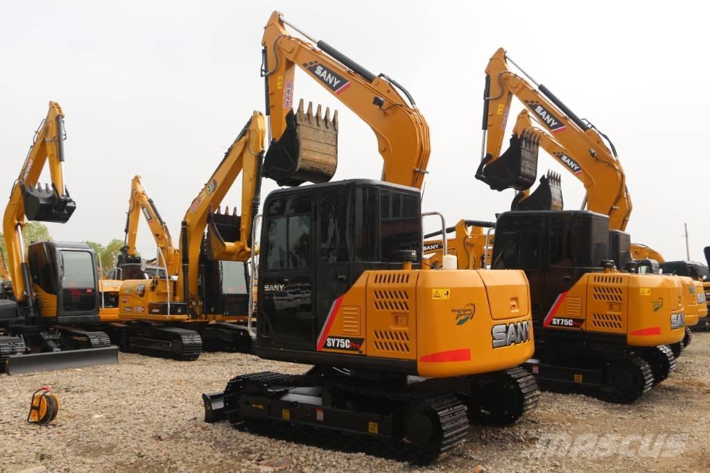 Sany sy75 Rupsgraafmachines