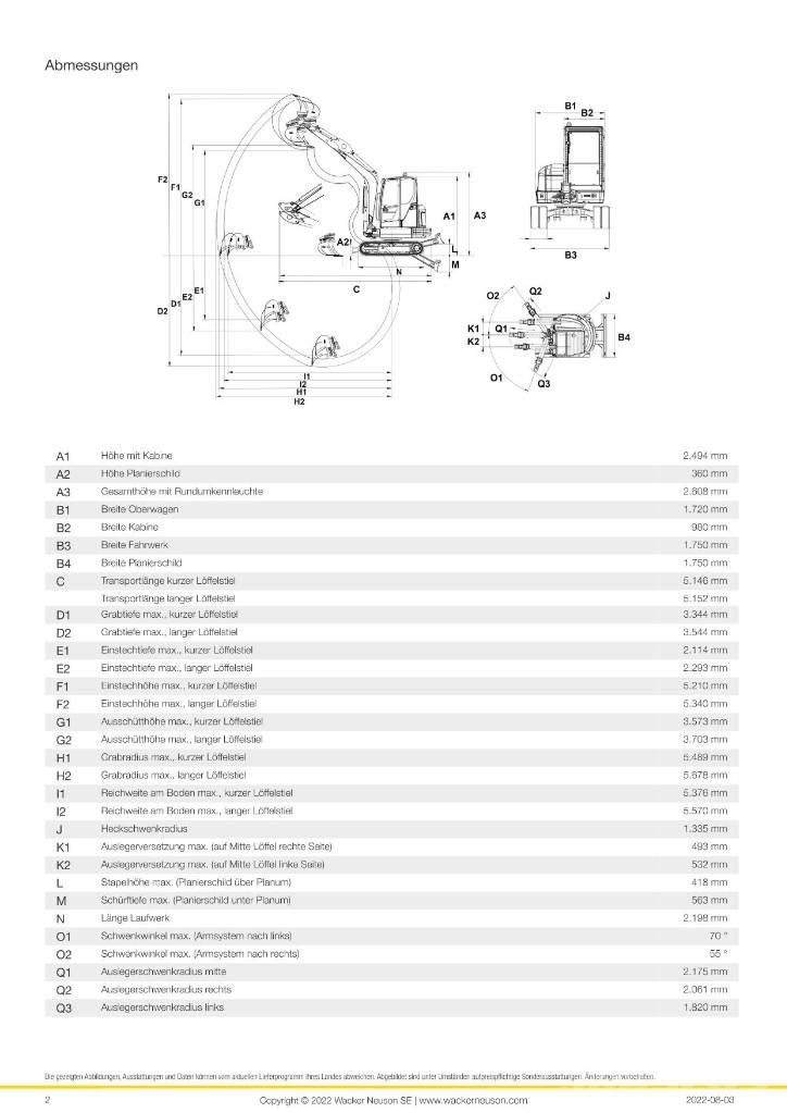 Wacker Neuson ET 42 Rupsgraafmachines
