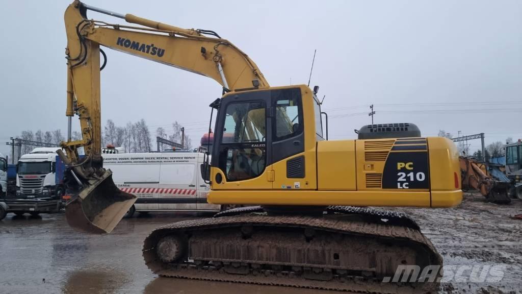 Komatsu PC 210-8 Rupsgraafmachines