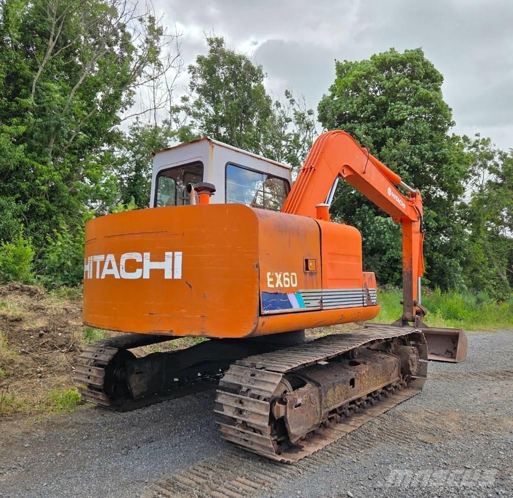 Hitachi EX 60-1 Minigraafmachines < 7t