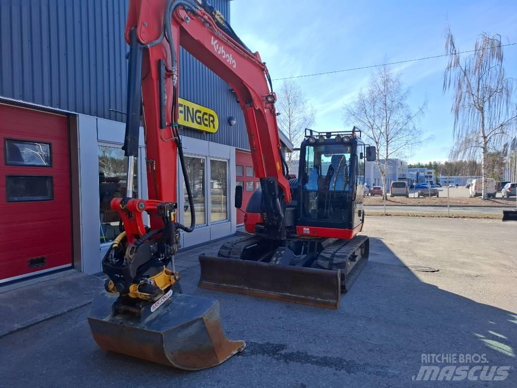 Kubota KX 080-4 Midigraafmachines 7t - 12t
