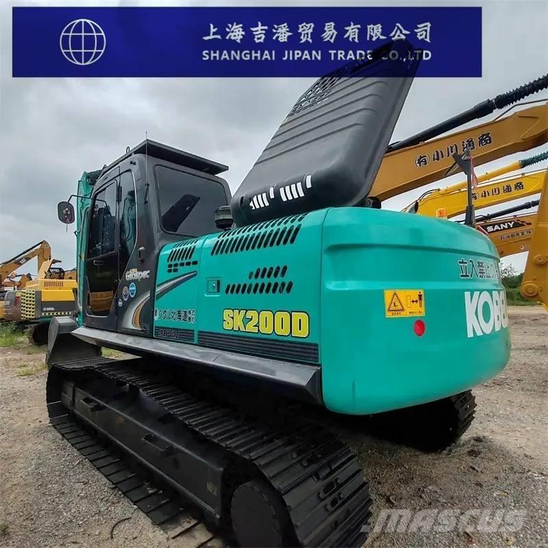 Kobelco SK 200 Rupsgraafmachines