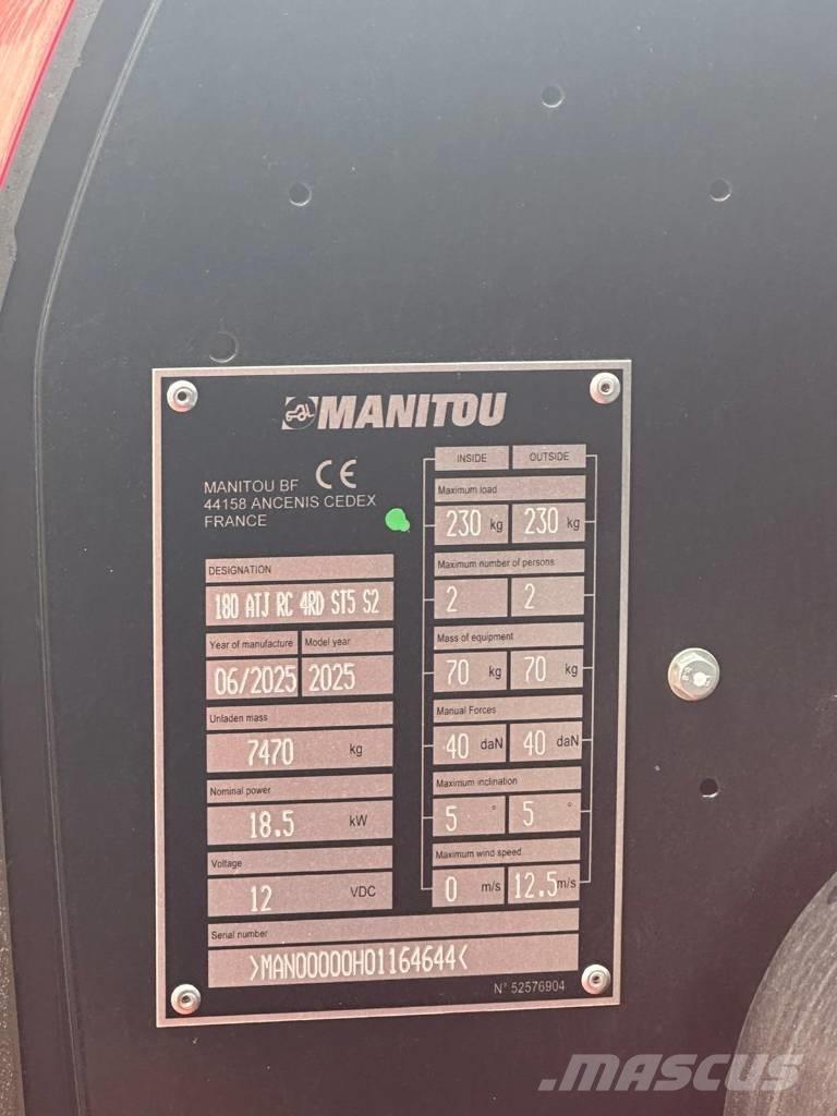 Manitou 180 ATJ Knikarmhoogwerkers