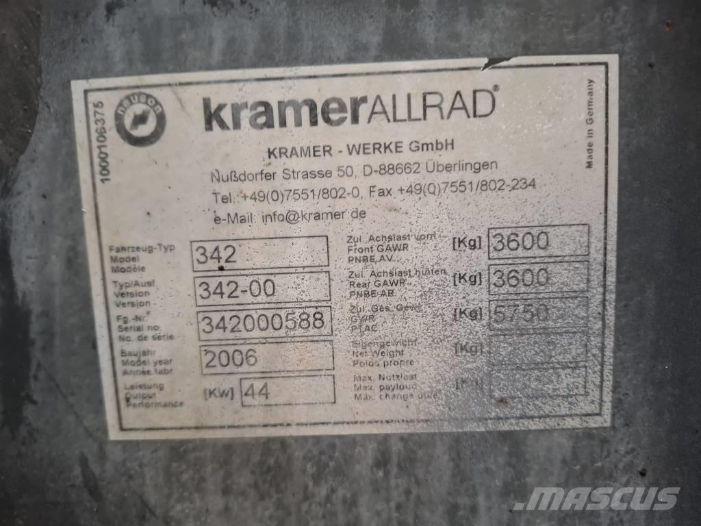 Kramer 380  *** Tarjous *** Wielladers