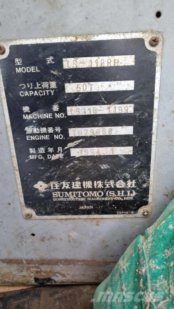 Sumitomo LS118RH5 Rupshijskranen