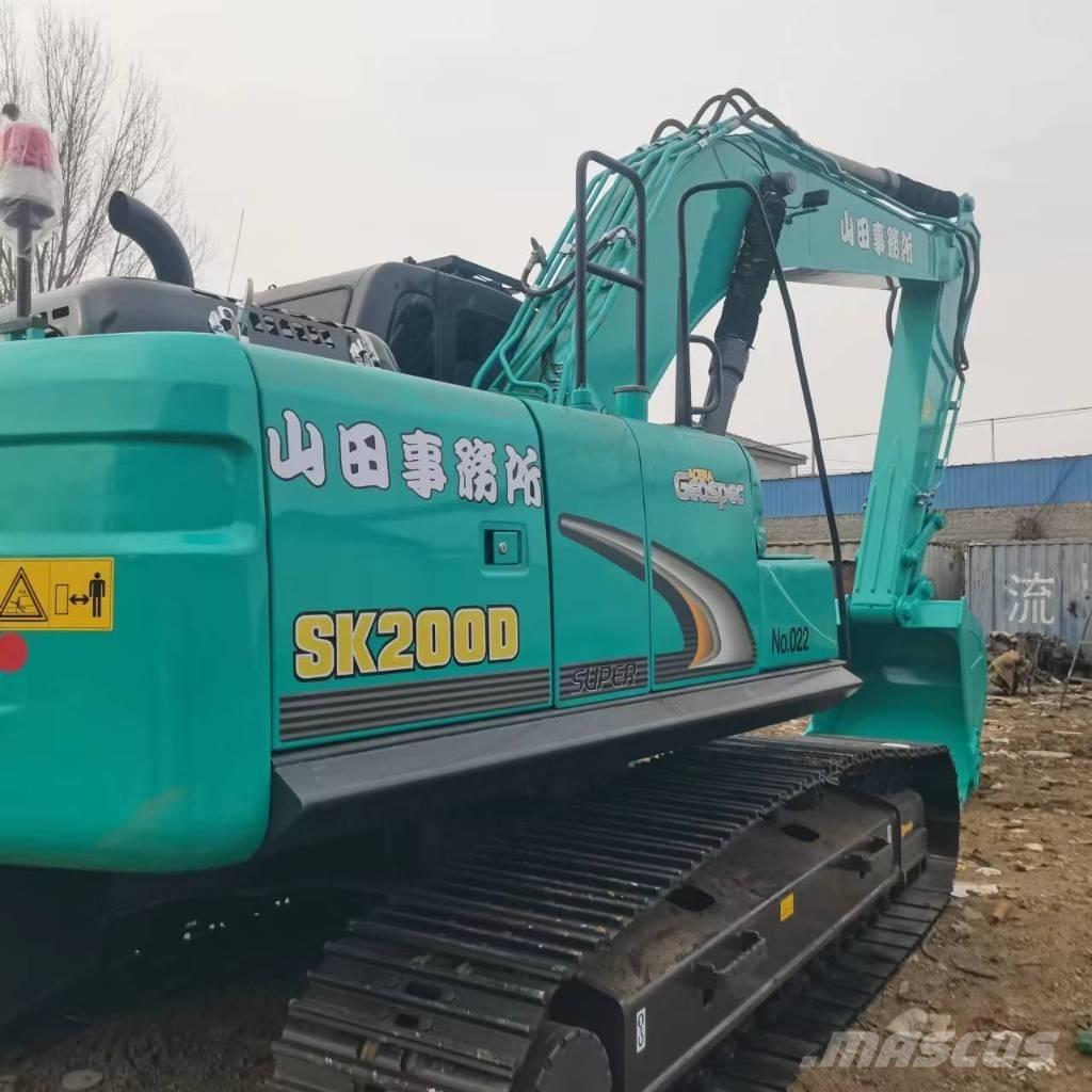 Kobelco SK 200 D Rupsgraafmachines