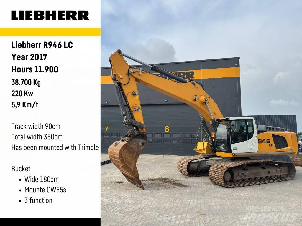 Liebherr R 946 Rupsgraafmachines