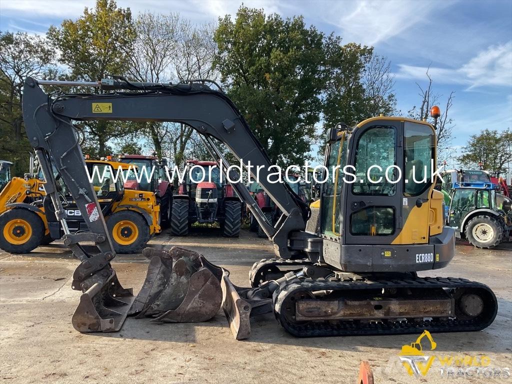 Volvo ECR 88 D Midigraafmachines 7t - 12t