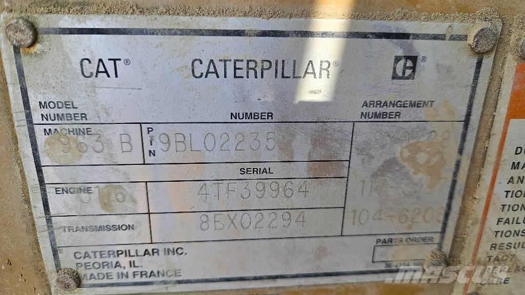 CAT 963 B Rupsladers