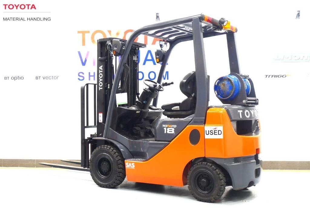 Toyota 02-8FGF18 LPG heftrucks