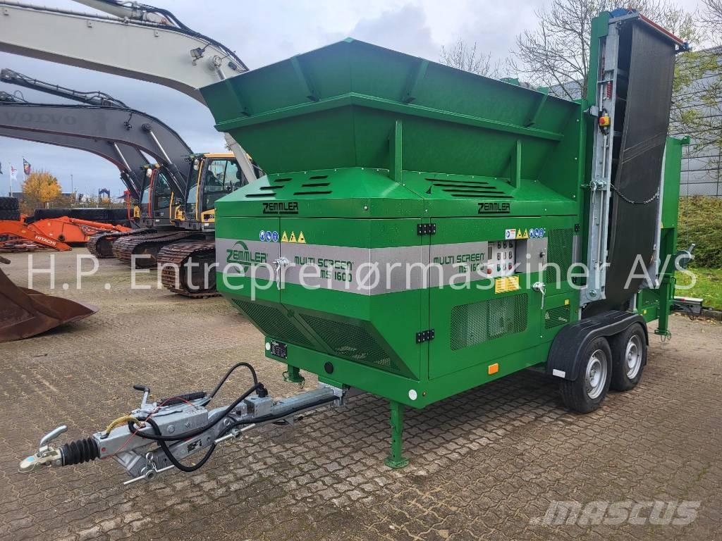Zemmler MS1600 Mobiele zeefinstallaties