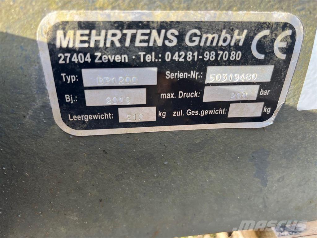 Weidemann BP 1200 Overige veehouderijmachines