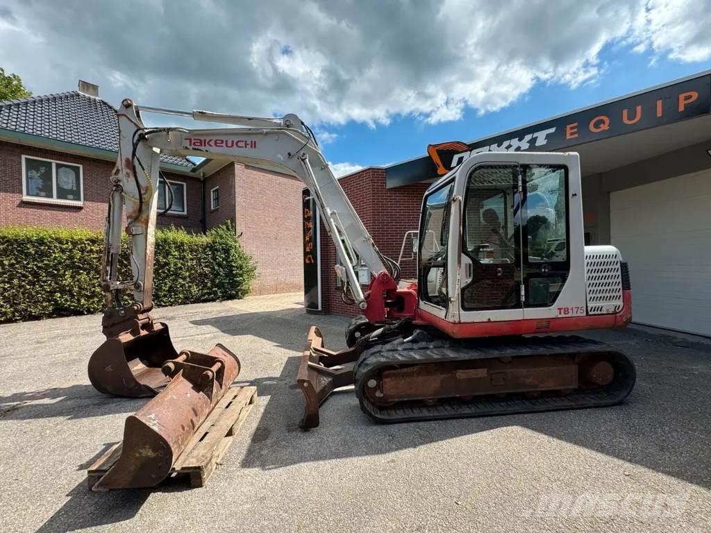 Takeuchi TB 175 Midigraafmachines 7t - 12t