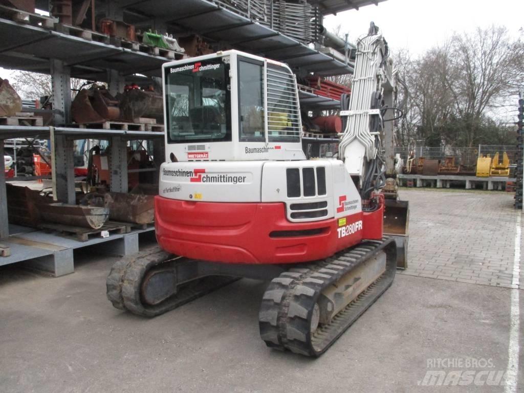 Takeuchi TB 280 FR Midigraafmachines 7t - 12t