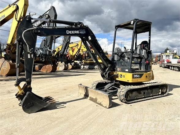 John Deere 35G Minigraafmachines < 7t