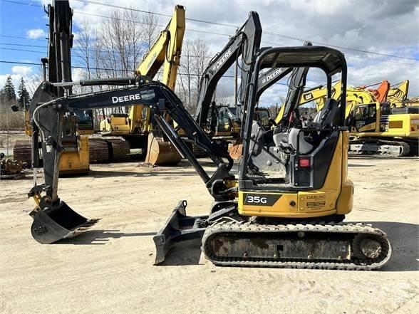 John Deere 35G Minigraafmachines < 7t