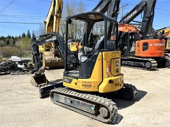 John Deere 35G Minigraafmachines < 7t