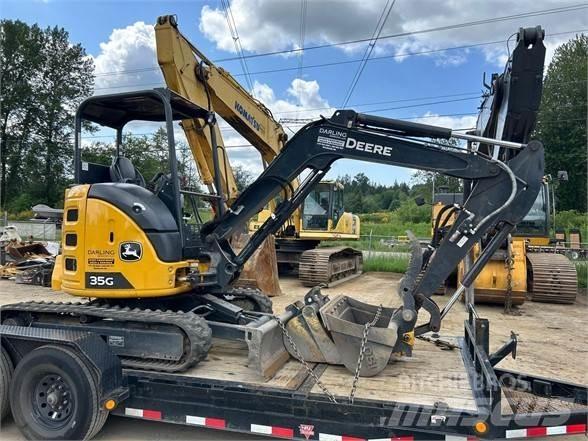 John Deere 35G Minigraafmachines < 7t
