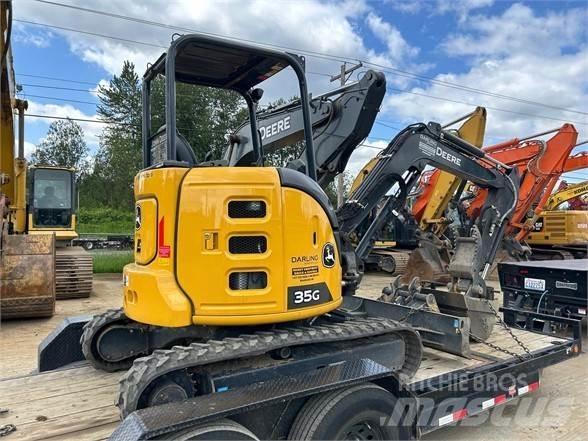 John Deere 35G Minigraafmachines < 7t