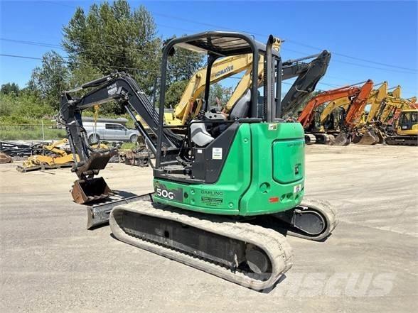 John Deere 50G Minigraafmachines < 7t