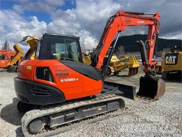 Kubota KX080-4 Rupsgraafmachines