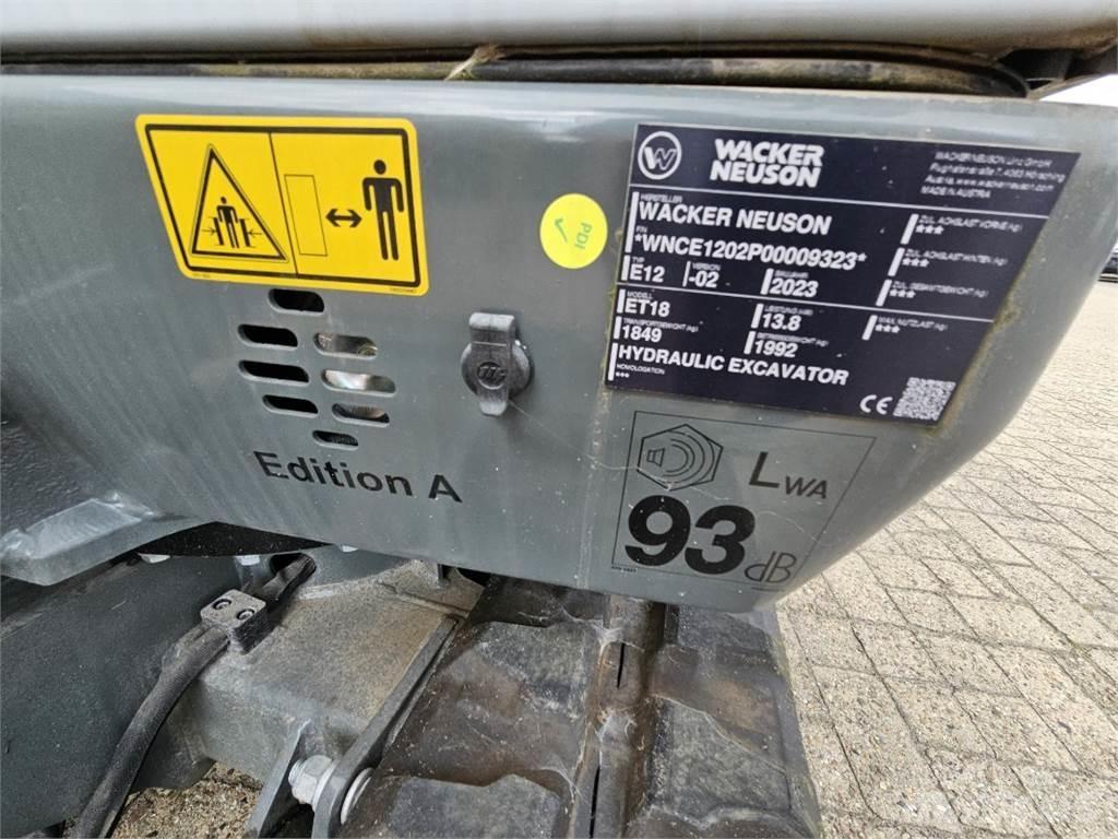 Wacker ET 18 Minigraafmachines < 7t