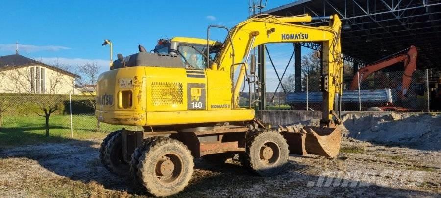 Komatsu PW 140-7 Wielgraafmachines