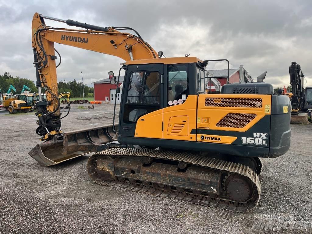 Hyundai HX 160 L Rupsgraafmachines