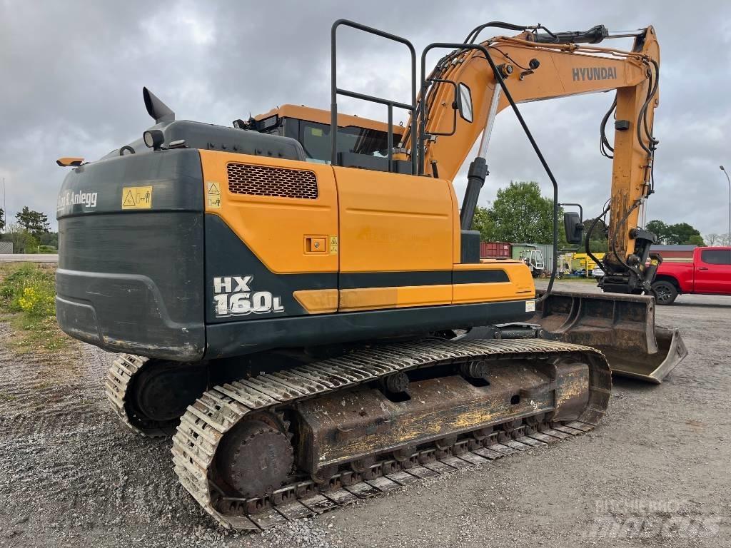 Hyundai HX 160 L Rupsgraafmachines