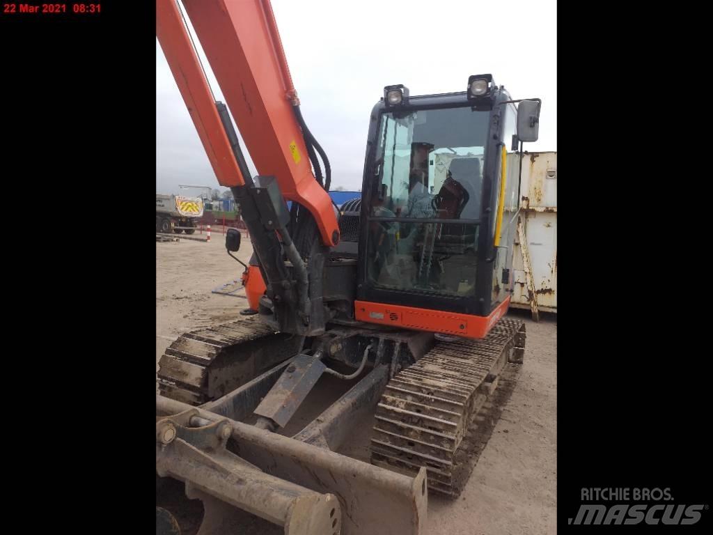 Kubota KX 080-4 Midigraafmachines 7t - 12t