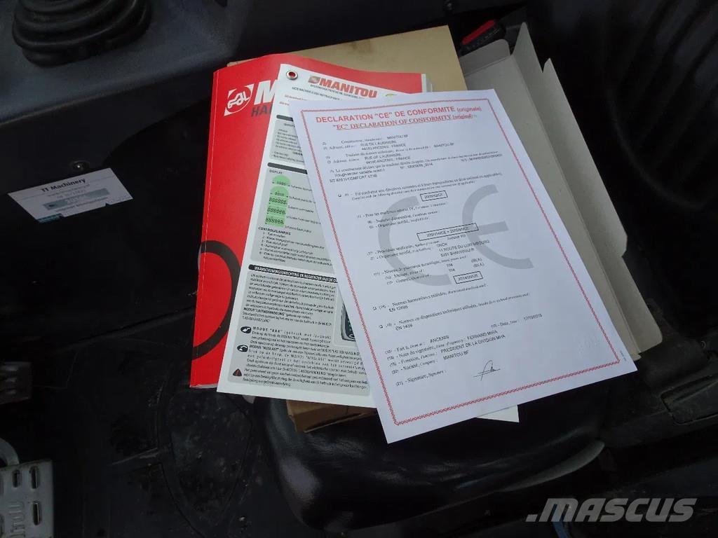 Manitou MT625H Verreikers