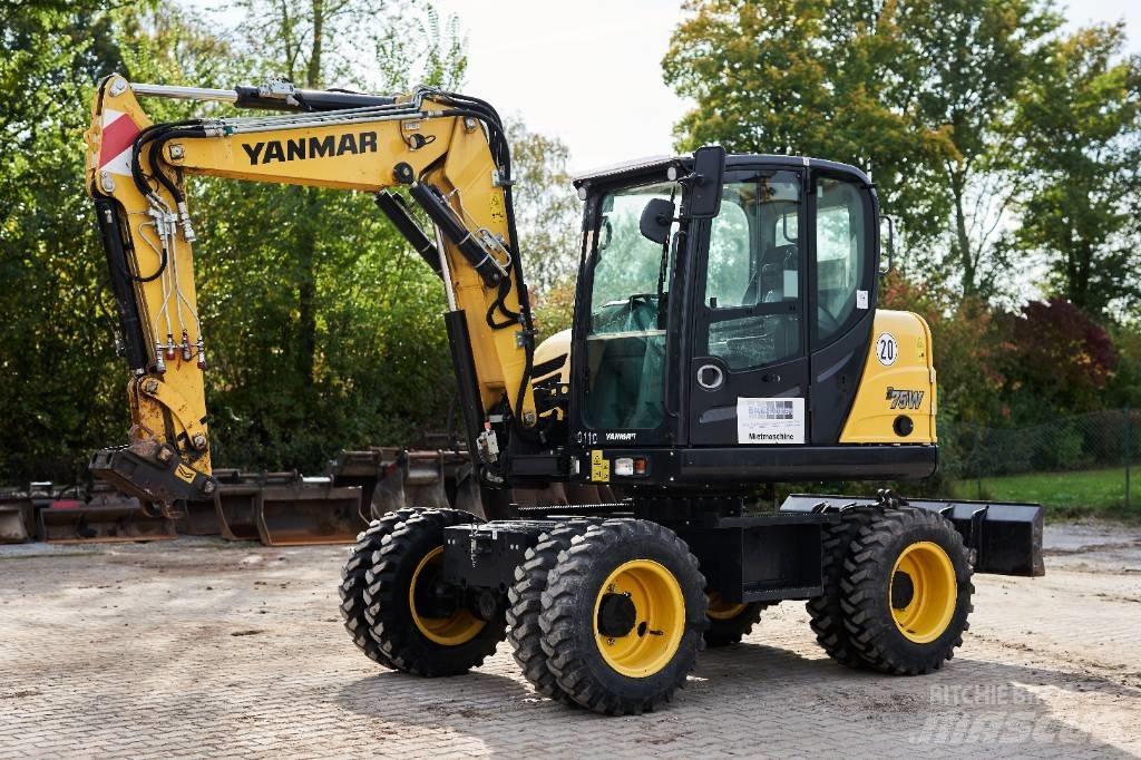 Yanmar B 75 W Wielgraafmachines