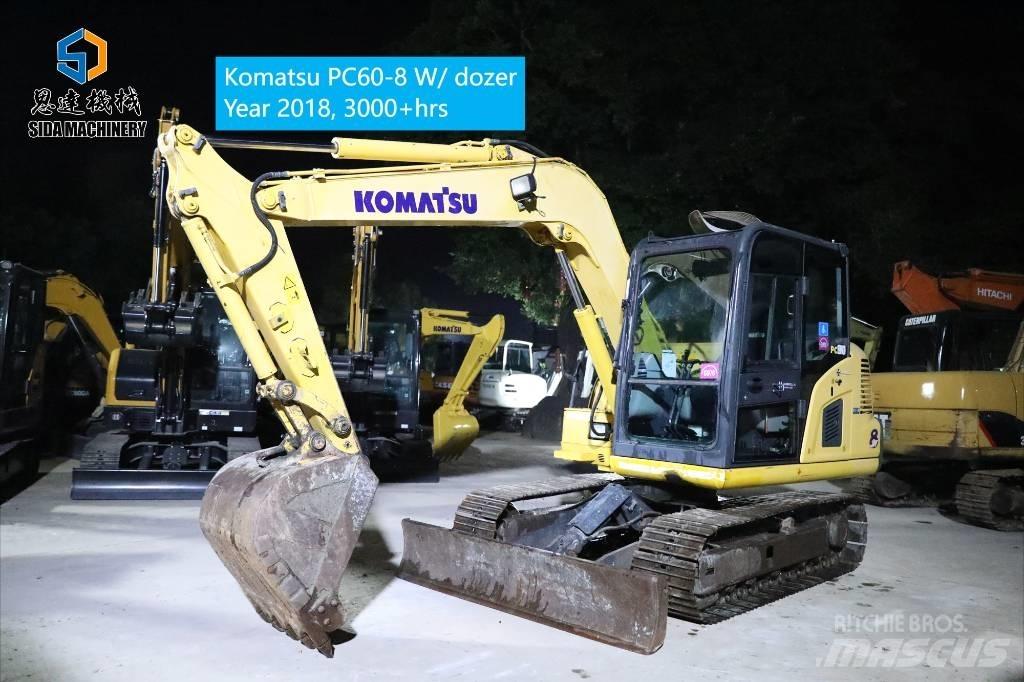 Komatsu PC 60-8 Minigraafmachines < 7t