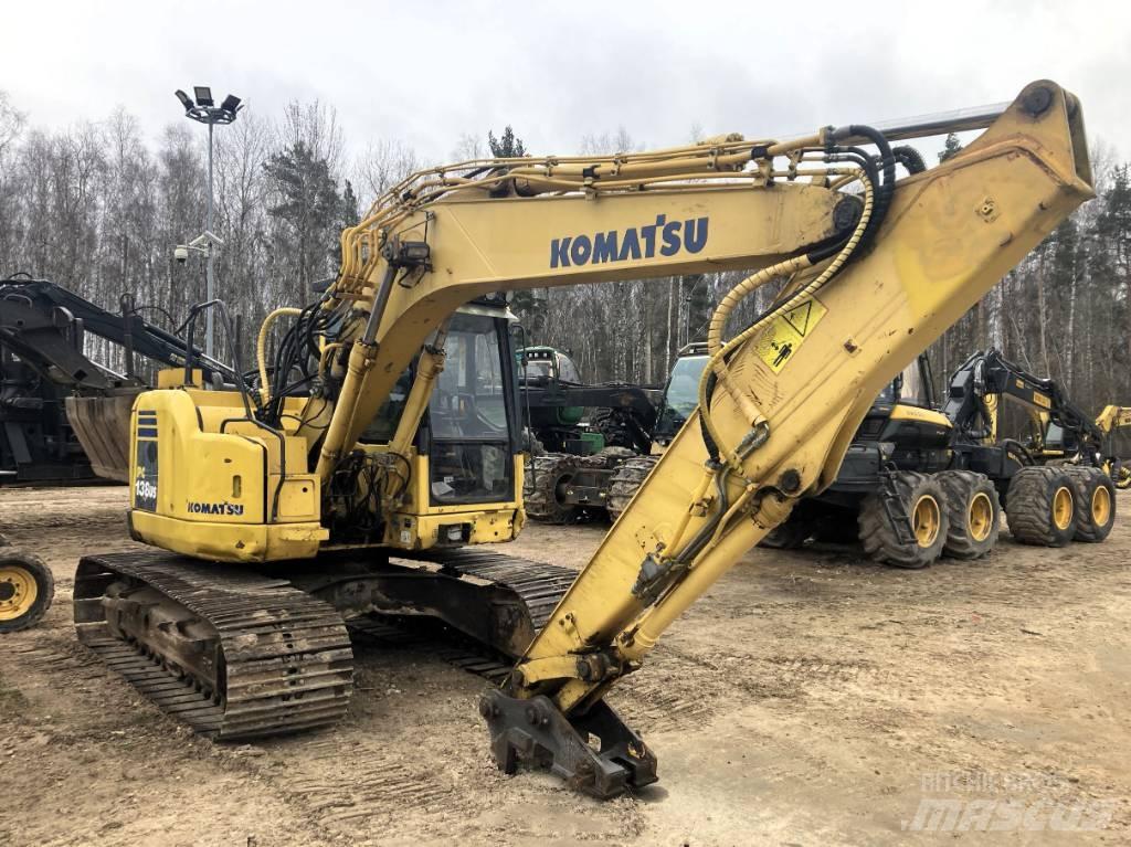 Komatsu PC 138 US-8 Rupsgraafmachines
