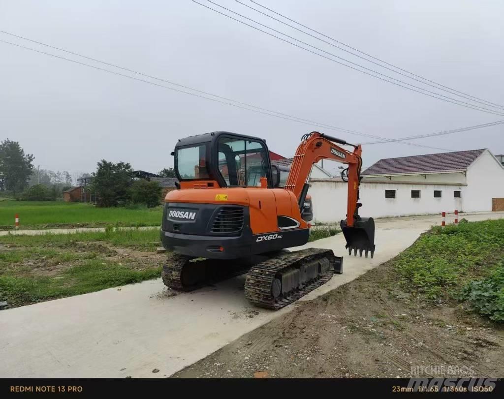 Doosan DX 60 Minigraafmachines < 7t