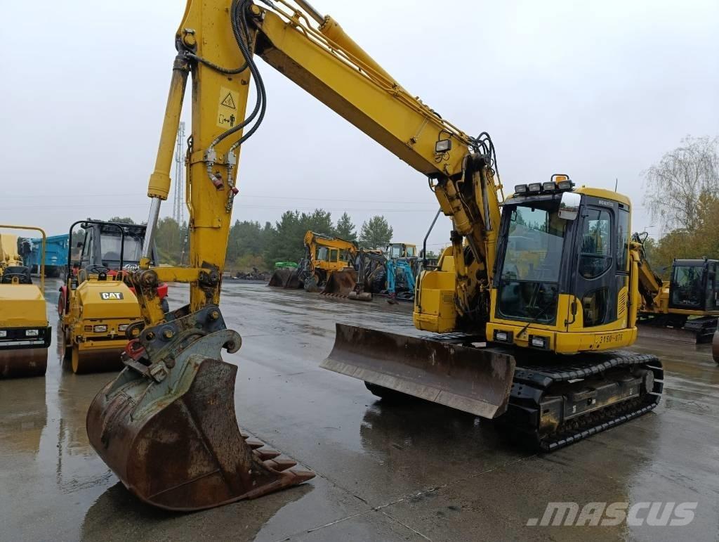 Komatsu PC 138 US-11 Rupsgraafmachines