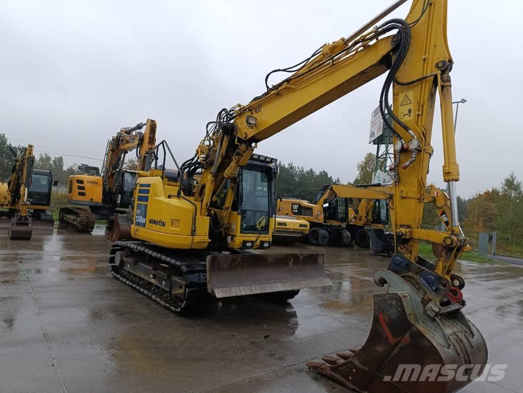 Komatsu PC 138 US-11 Rupsgraafmachines